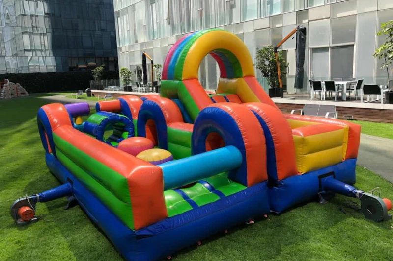 Montaje de fiesta infantil creativa en Ciudad de México